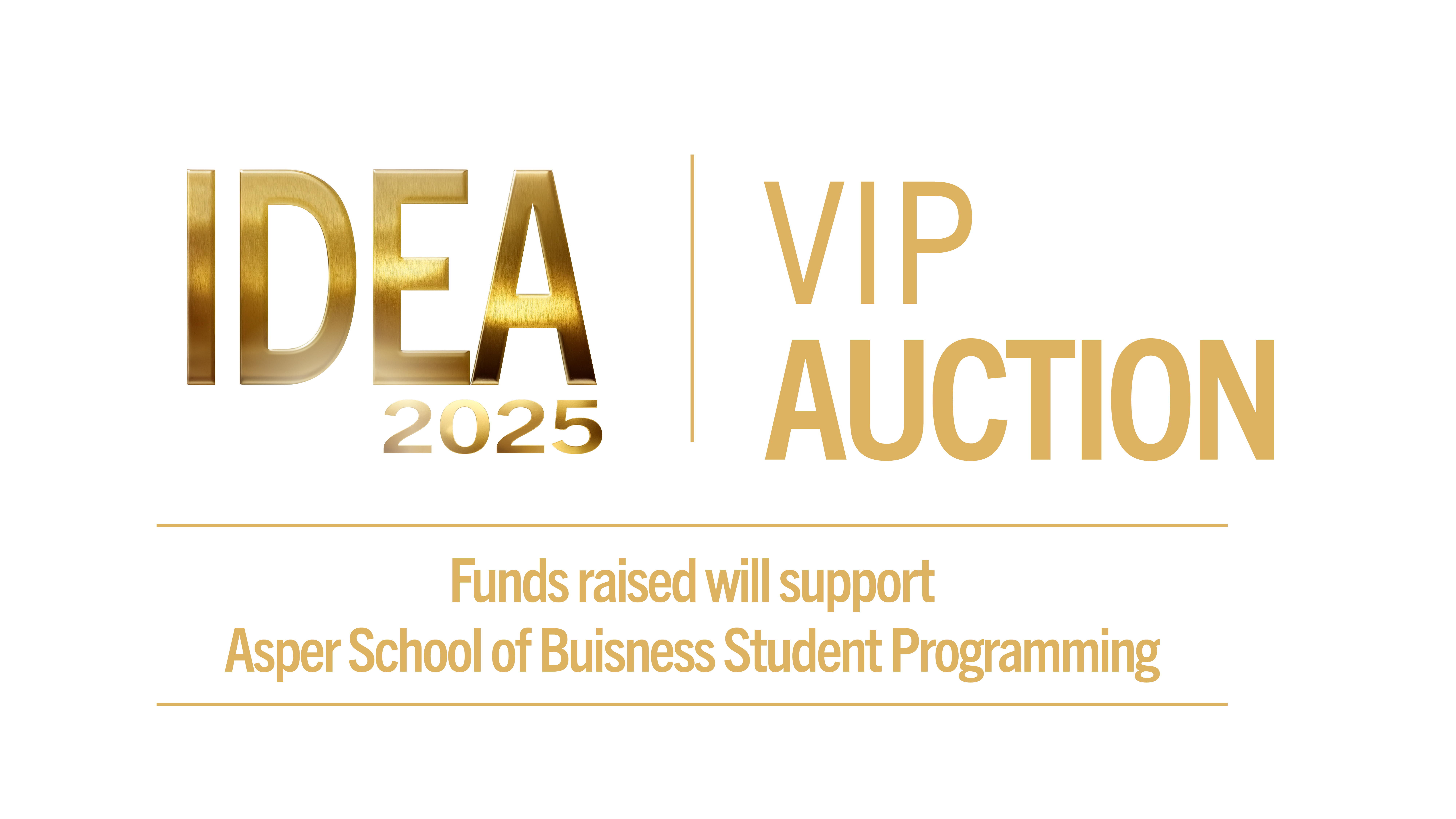IDEA 2025 VIP Auction GOLD